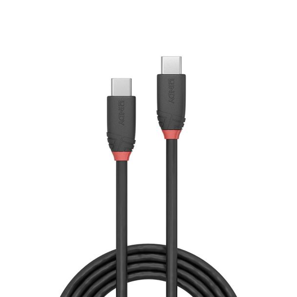 Lindy 36906 cavo USB USB 3.2 Gen 1 (3.1 Gen 1) 1 m USB C Nero