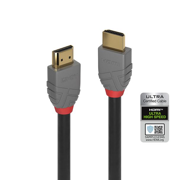Lindy 36951 cavo HDMI 0,5 m HDMI tipo A (Standard) Nero