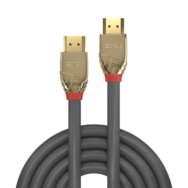 Lindy 37602 cavo HDMI 2 m HDMI tipo A (Standard) Grigio