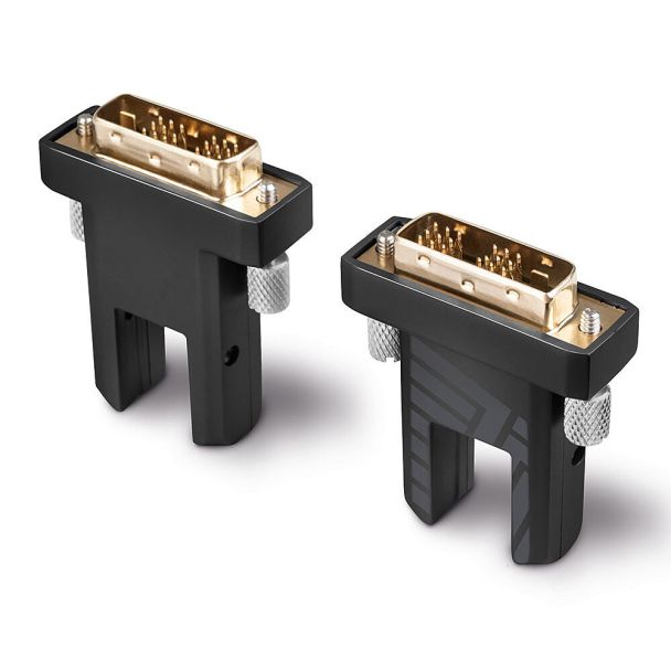 Lindy 30m Fibre Optic Hybrid Micro-HDMI 18G Cable with Detachable HDMI and DVI Connectors