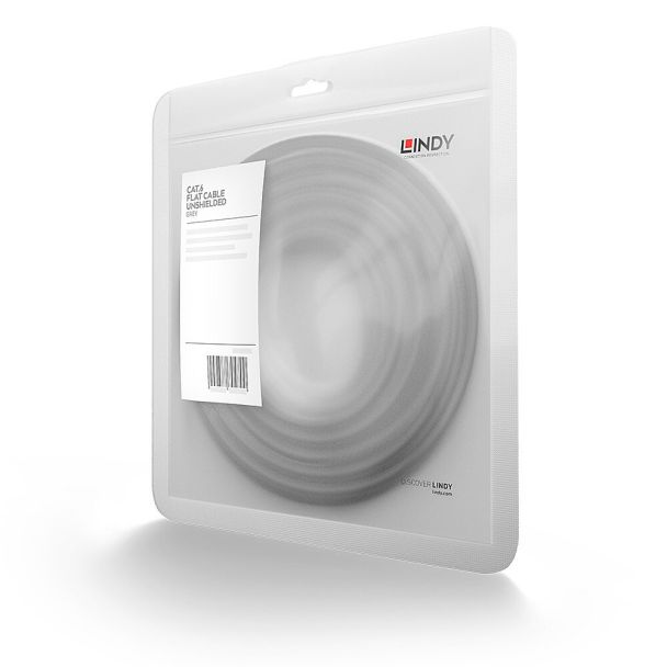 Lindy 47493 cavo di rete Grigio 3 m Cat6 U/UTP (UTP)