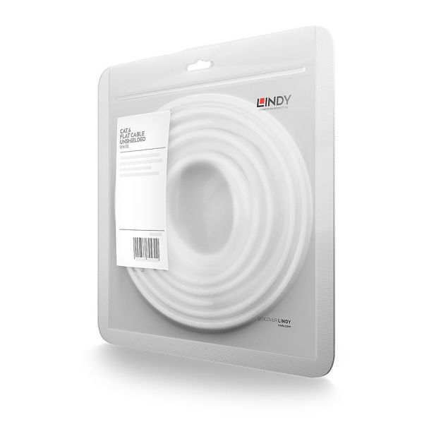 Lindy 47500 cavo di rete Bianco 0,3 m Cat6