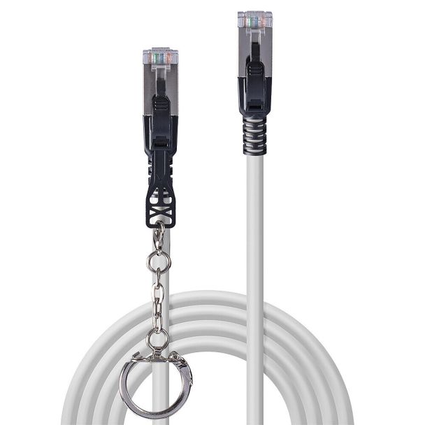 Lindy 47607 cavo di rete Grigio 10 m Cat6a S/FTP (S-STP)