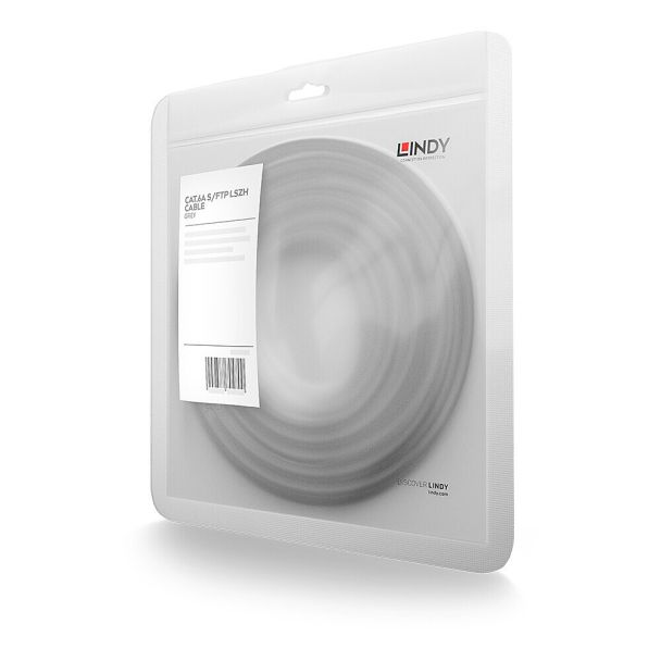 Lindy 47634 cavo di rete Grigio 3 m Cat6a S/FTP (S-STP)