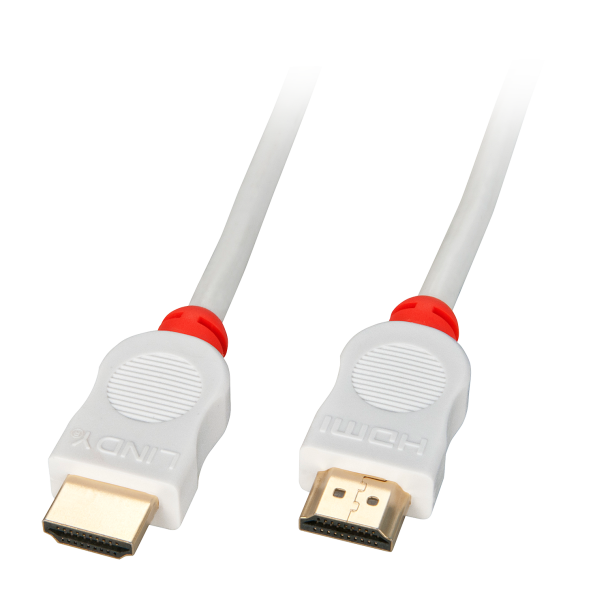 Lindy 41410 HDMI cable 0.5 m HDMI Type A (Standard) Red, White