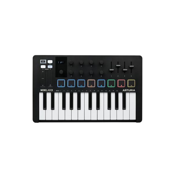 Arturia Minilab 3 MIDI keyboard 25 keys USB Black