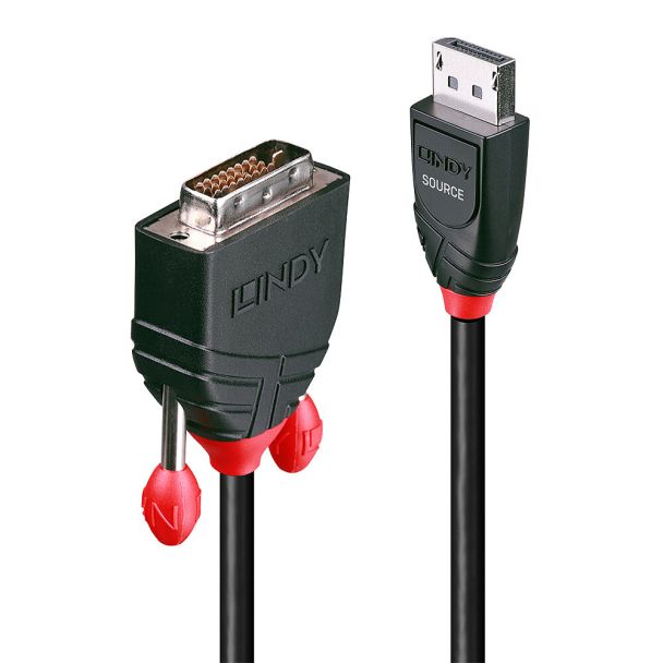 Lindy 5m DisplayPort to DVI Cable