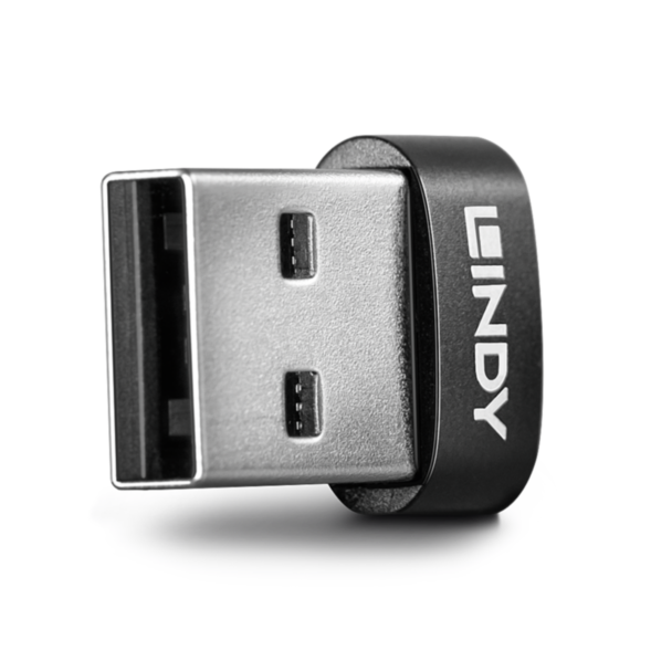 Lindy USB 2.0 Low Profile Type A to C Adapter