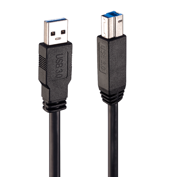 Lindy 43098 cavo USB 10 m USB 3.2 Gen 1 (3.1 Gen 1) USB A USB B Nero