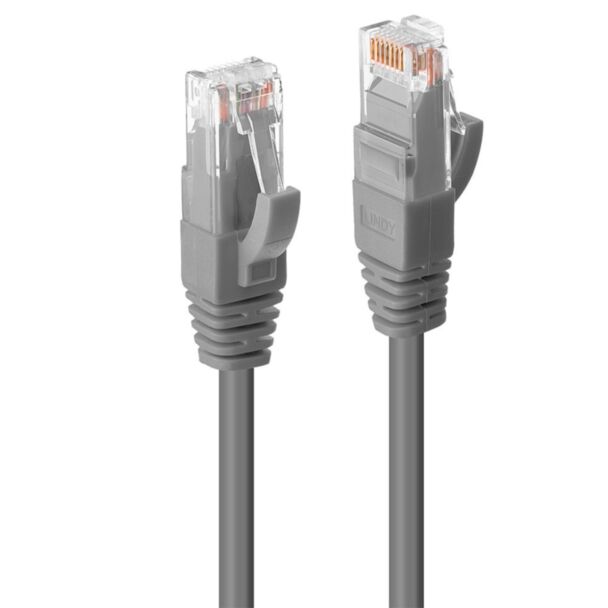 Lindy 45402 networking cable Grey 1 m Cat6 U/UTP (UTP)