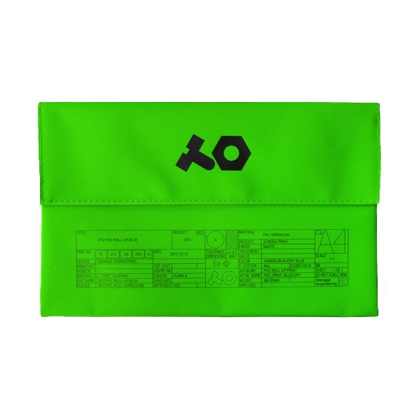 Teenage Engineering OP-Z Roll up Bag Verde Custodia per tastiera MIDI Cover