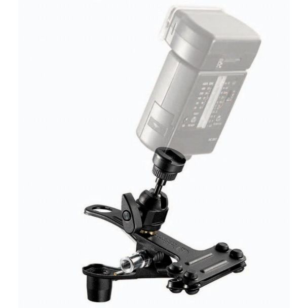 Manfrotto 175F-1 photo studio flash unit accessory Mounting clamp