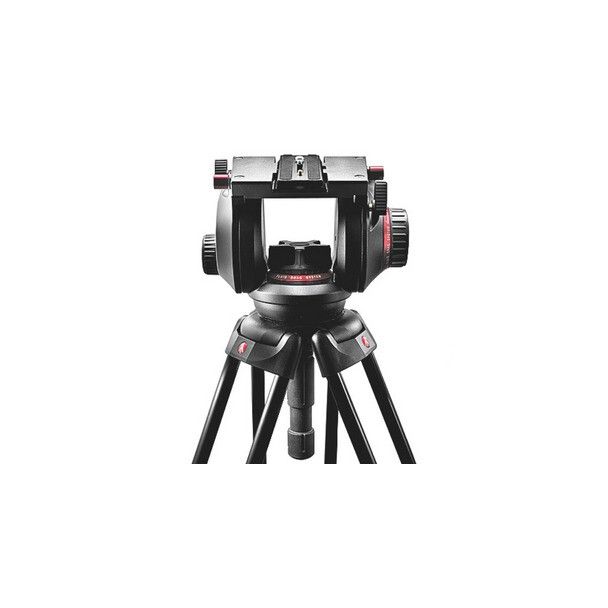 Manfrotto 509 HD tripod head Black Aluminium 3/8" Panoramic head