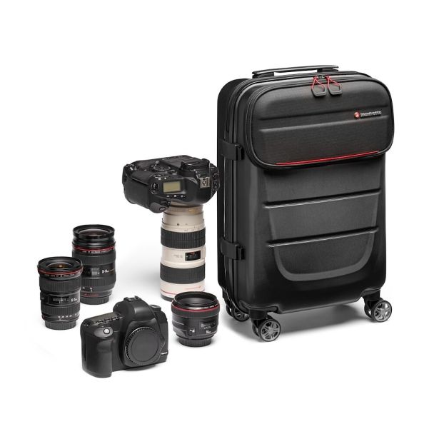 Manfrotto Pro Light Reloader Spin-55 Trolley case Black, Red