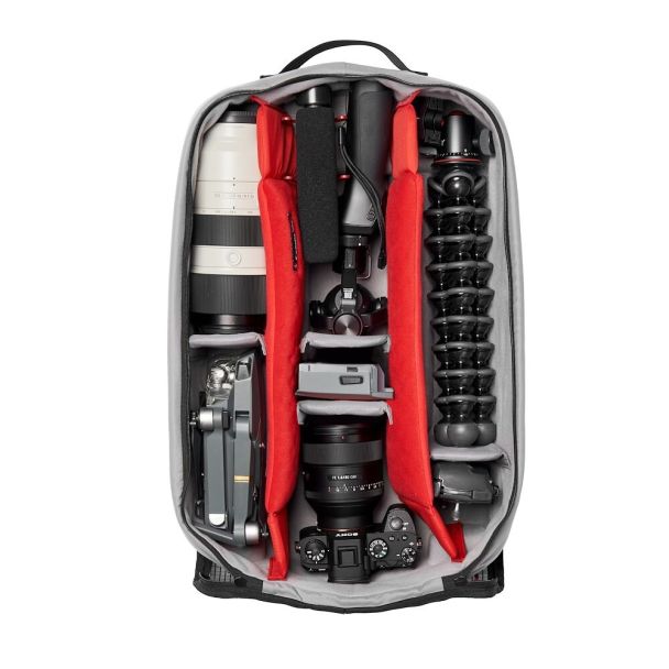 Manfrotto Pro Light Reloader Spin-55 Trolley case Black, Red