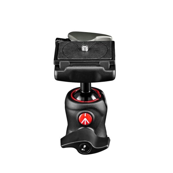 Manfrotto MH490-BH testa per treppiede Nero Alluminio 1/4" Palla (forma)