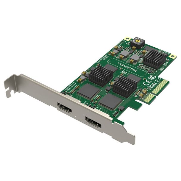 Magewell Pro Capture Dual HDMI video capturing device Internal PCIe