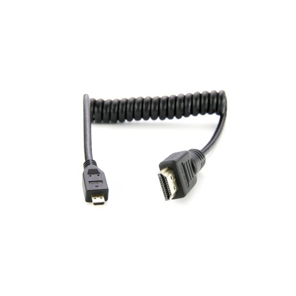 Atomos ATOMCAB015 cavo HDMI 0,45 m HDMI tipo D (Micro) HDMI tipo A (Standard) Nero