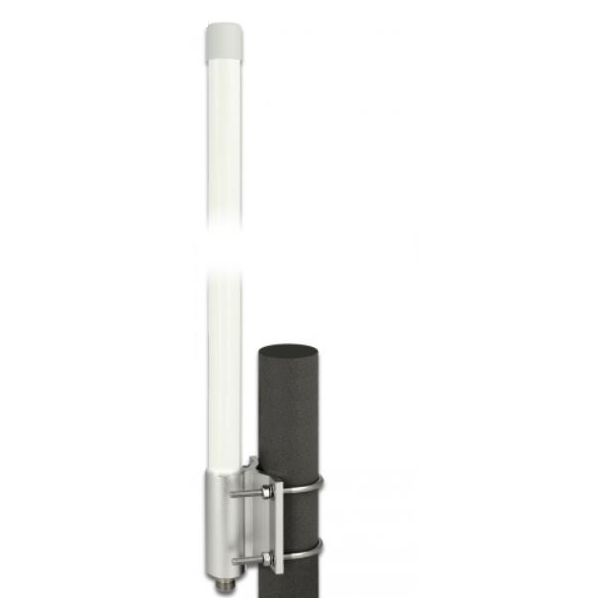 DeLOCK Antenna N femmina 5G LTE -2,14 - 2,93 dBi 33,5 cm montaggio fisso a parete e su palo omnidirezionale per esterno bianca