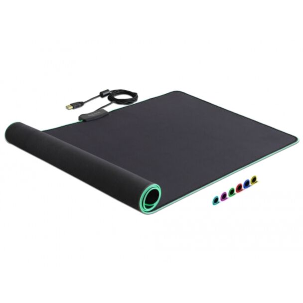 DeLOCK 12555 mouse pad Black