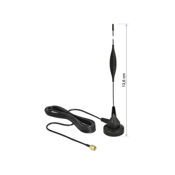DeLOCK 12422 network antenna Omni-directional antenna SMA 5 dBi