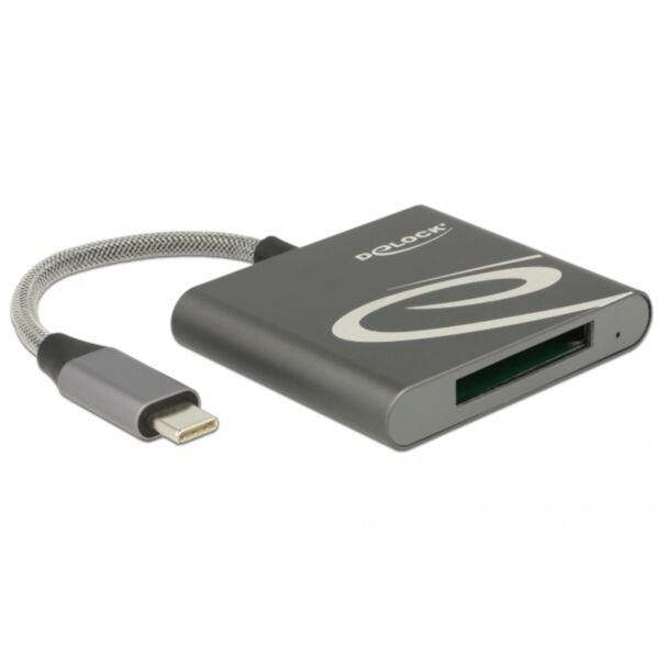 DeLOCK 91746 lettore di schede USB 3.2 Gen 1 (3.1 Gen 1) Type-C Antracite