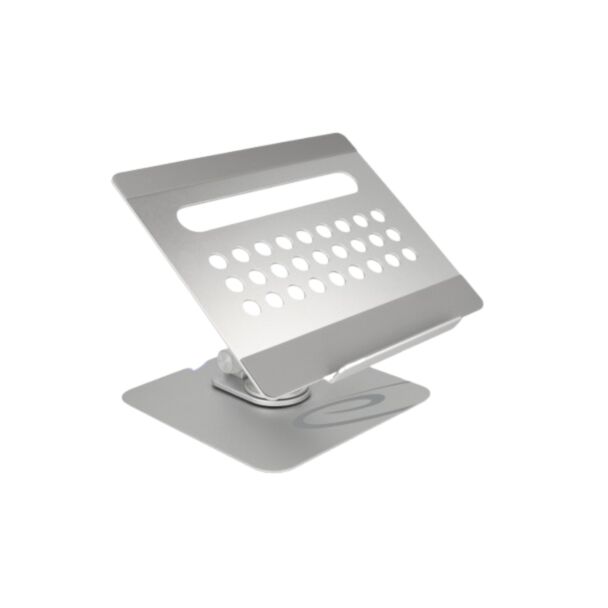 DeLOCK 18457 supporto per laptop Supporto per laptop e tablet Argento 39,6 cm (15.6")