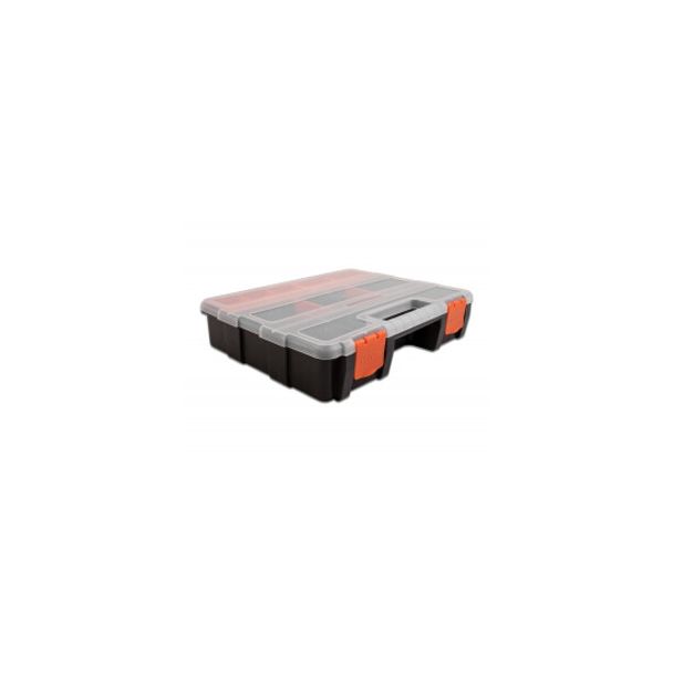 DeLOCK Scatola di raccolta con 21 scomparti 290 x 220 x 60 mm arancione / nero