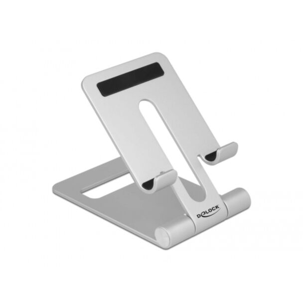 DeLOCK Supporto per smartphone regolabile in alluminio