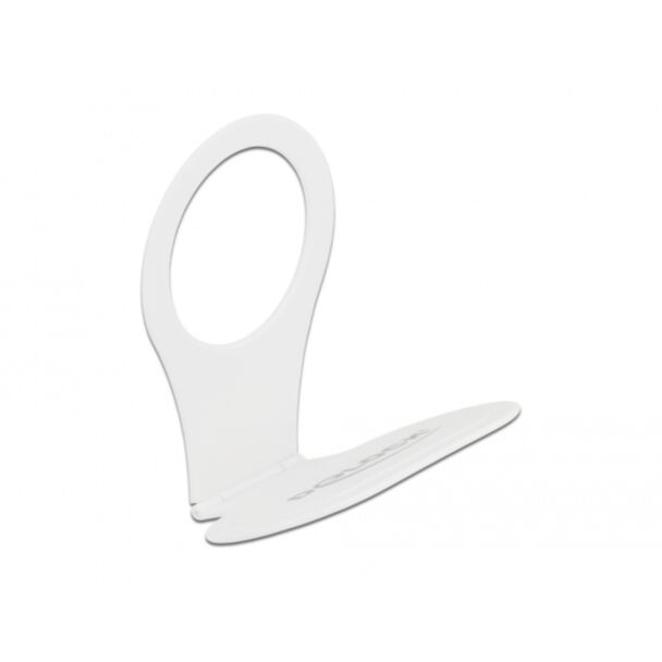 DeLOCK Supporto di ricarica del cellulare per presa di corrente bianco