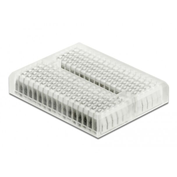 DeLOCK Mini breadboard sperimentale 170 contatti trasparente