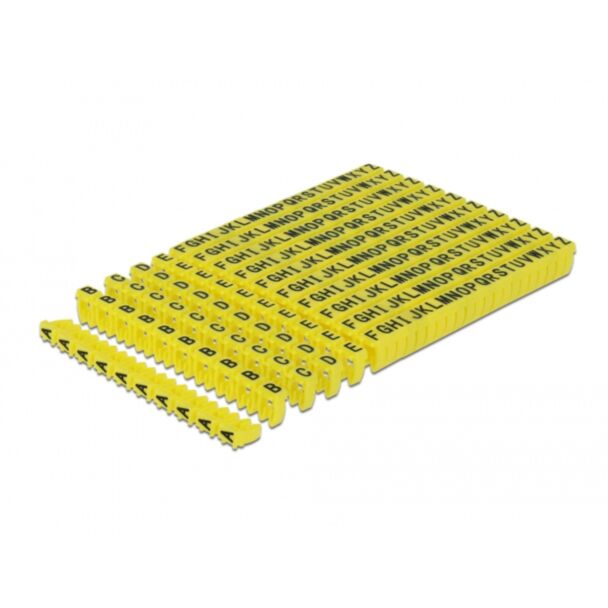 DeLOCK 18303 fermacavo Giallo 260 pz
