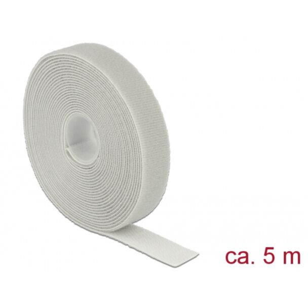 DeLOCK 18280 Velcro Grigio 1 pz