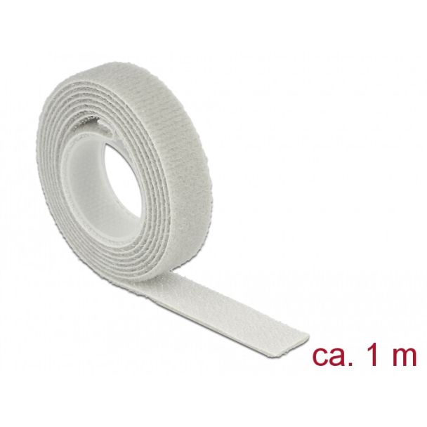 DeLOCK 18274 Velcro Grigio 1 pz