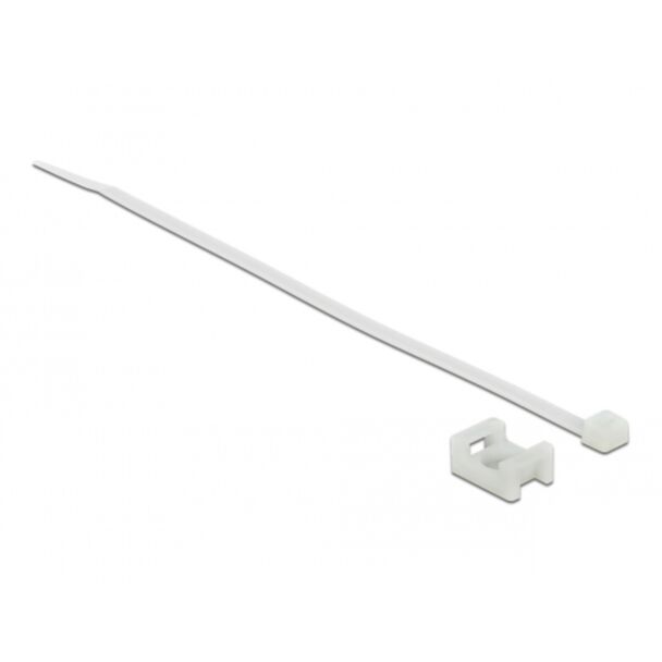DeLOCK 18883 fascetta Fascetta per scala Nylon Bianco 10 pz