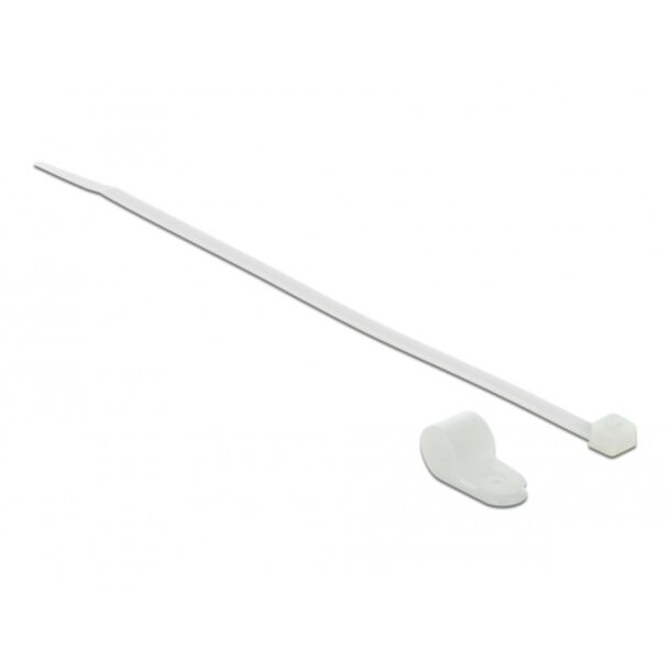 DeLOCK 18869 fascetta Fascetta per scala Nylon Bianco 10 pz