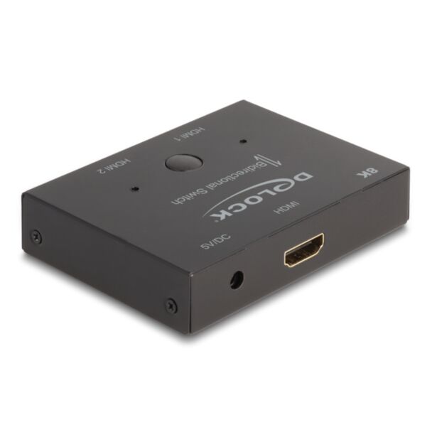 DeLOCK Interruttore bidirezionale HDMI 2 - 1 8K 60 Hz