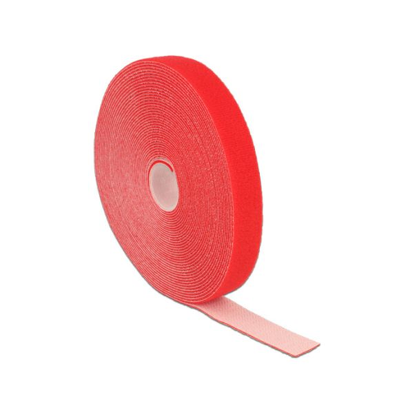 DeLOCK 18724 Velcro Rosso 1 pz