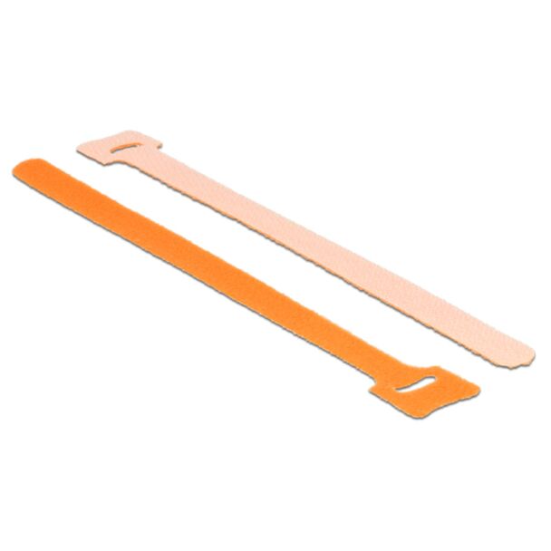 DeLOCK 18696 Velcro Arancione 10 pz