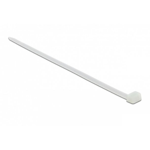 DeLOCK 19703 fascetta Nylon Bianco 10 pz