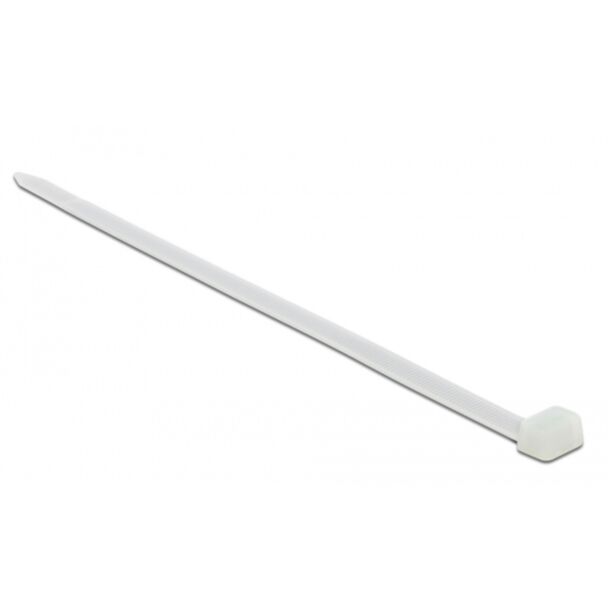 DeLOCK 19673 fascetta Nylon Bianco 10 pz
