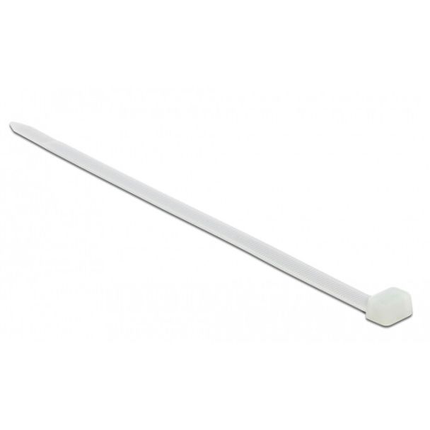 DeLOCK 19673 fascetta Nylon Bianco 10 pz