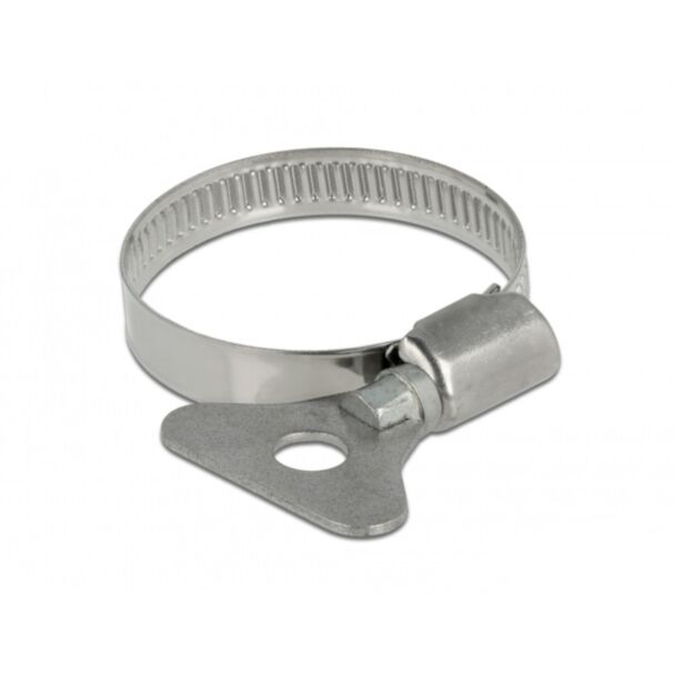 DeLOCK Morsetto per tubo flessibile a farfalla 25 - 40 mm 10 pezzi metallo