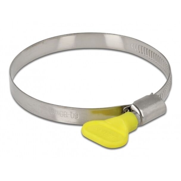 DeLOCK Morsetto per tubo flessibile a farfalla 60 - 80 mm 10 pezzi
