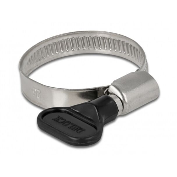 DeLOCK Morsetto per tubo flessibile a farfalla 25 - 40 mm 10 pezzi