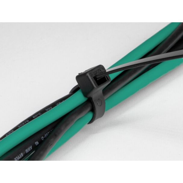 DeLOCK Fascetta resistente al caldo L 200 x L 3,6 mm nero 100 pezzi