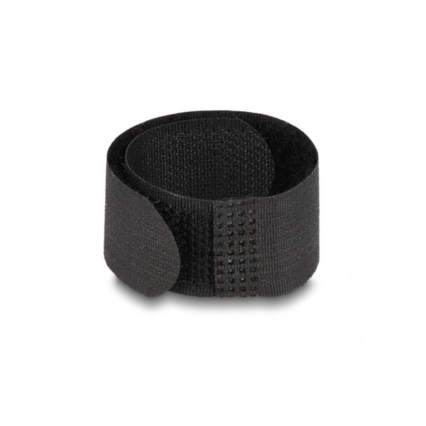 DeLOCK Fascetta per cavi a strappo L 180 x L 20 mm nero 10 pezzi