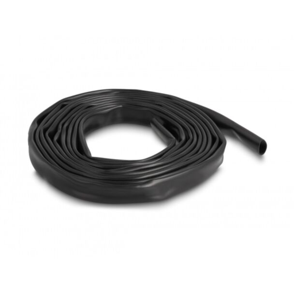 DeLOCK Manicotto isolante in PVC 3 m x 10 mm nero