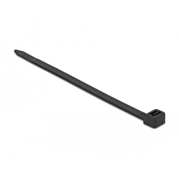DeLOCK 18989 fascetta Fascetta per scala Nylon Nero 10 pz