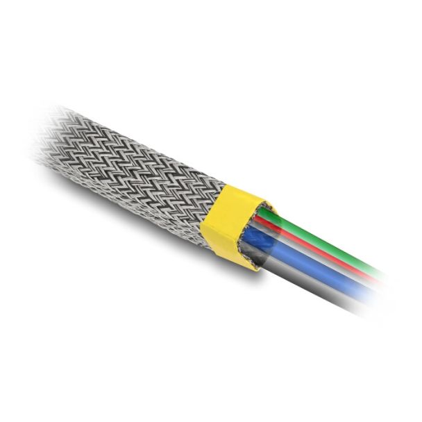 DeLOCK Guaina intrecciata per schermatura EMI estensibile 2 m x 10 mm